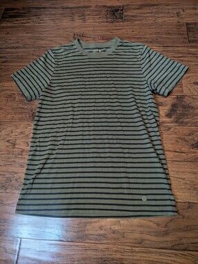 Stance Butter Blend Striped Tshirt Size Medium Made in Peru